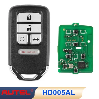 5 бр./лот Atuel IKEY HD005AL Универсален Интелигентни ключ с 5 Бутона Autel Remote За Honda