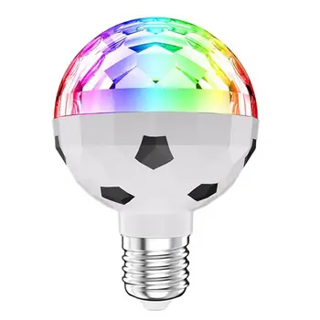 Въртяща се Диско топка, Танци, осветителни Тела За Партита, Футболна лампа Със Завъртане на Ключа И led енергийна ефективност Мек Фитилем