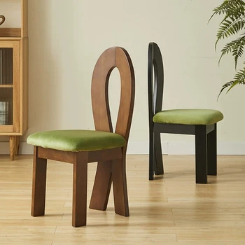 Подови Кадифе, Трапезни Столове, Дървени Дизайнерски Модерни Трапезни Столове, Трапезни Столове Cadeiras Mesa Para De Jantar Мебели За Дома